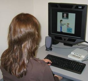 Eye-tracker ubicado en el monitor